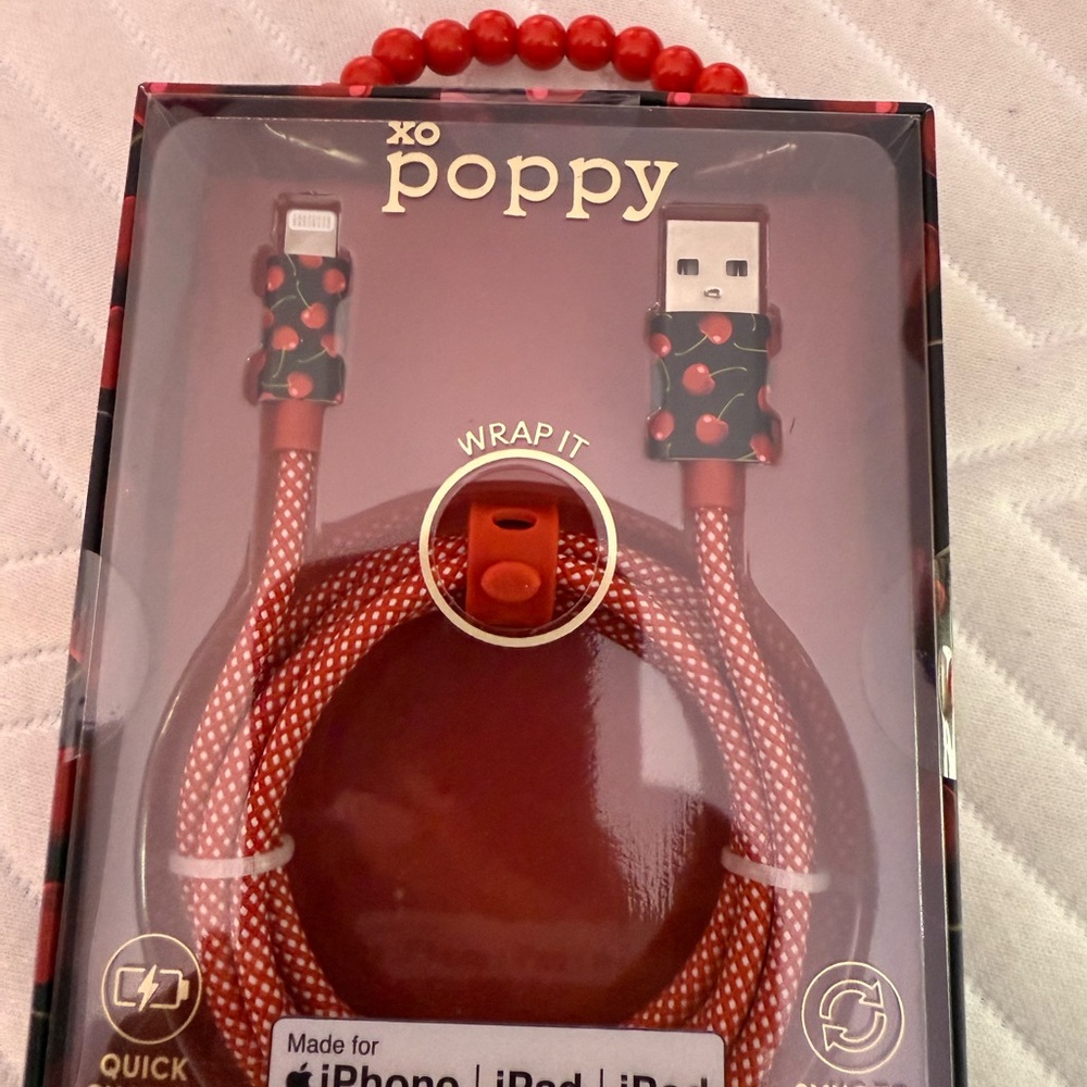 Red Charging Cable